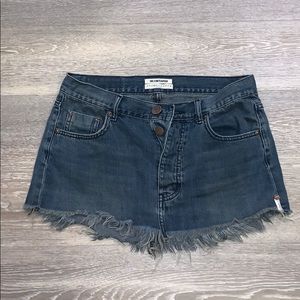One Teaspoon Jean Skirt “Junkyard”